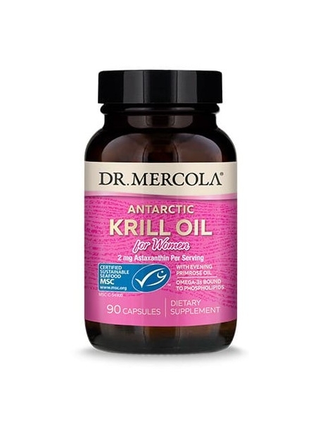 Olej Z Kryla Dla Kobiet Krill Oil For Women Dr Mercola Kapsu Ek