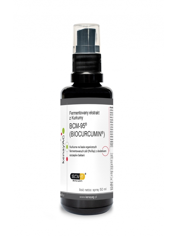 Fermentowany ekstrakt z Kurkumy BCM-95® (BIOCURCUMIN®) (spray 50 ml)