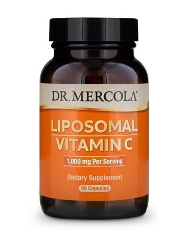 WITAMINA C Liposomalna DR. MERCOLA® (60 kapsułek Licaps®) - suplement diety
