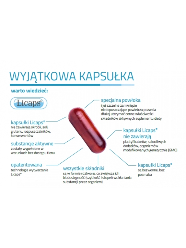 WITAMINA C Liposomalna (dr Mercola) (60 kapsułek Licaps®) - suplement diety