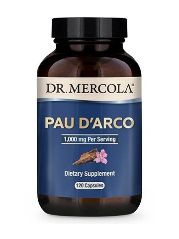 PAU D’ARCO DR. MERCOLA® (120 kapsułek) - suplement diety