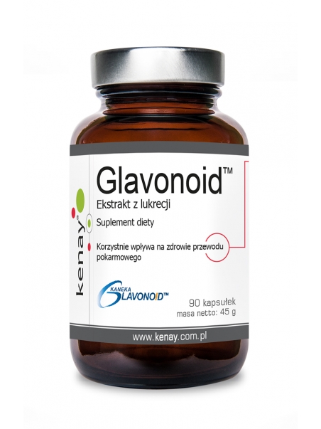 Ekstrakt z lukrecji Glavonoid™ Kaneka   (90 kapsułek)  - suplement diety