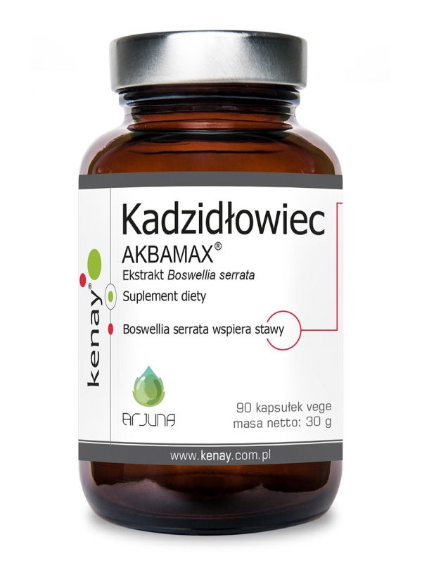 KADZIDŁOWIEC - ekstrakt (Boswellia serrata) AKBAMAX®  (90 kapsułek) - suplement diety