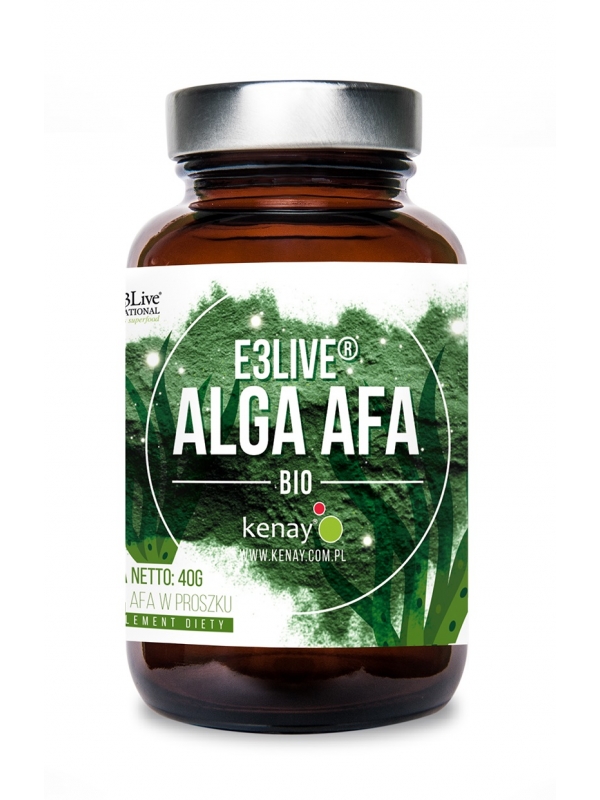 Alga AFA E3Live® BIO (proszek 40 g) - suplement diety