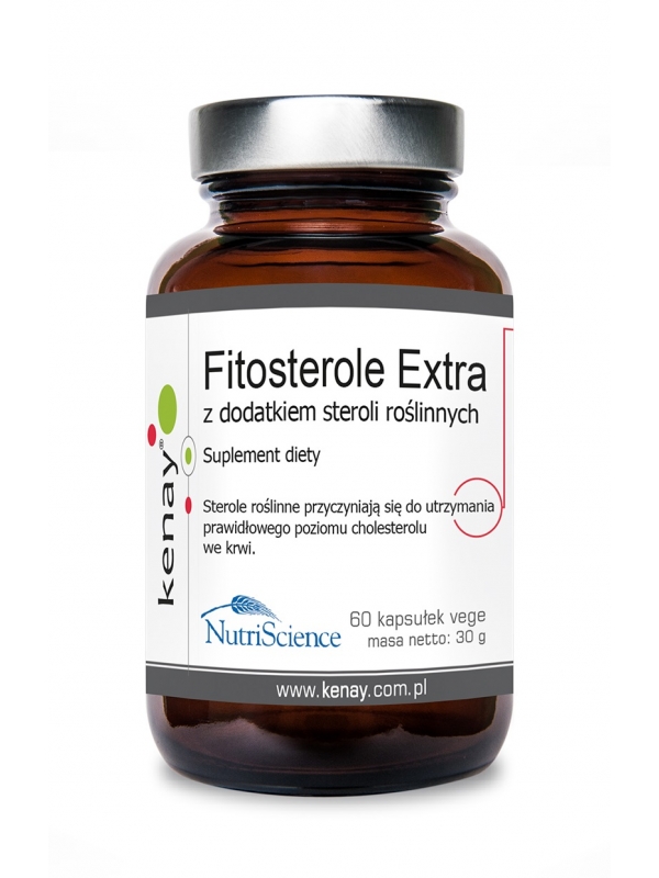 Fitosterole EXTRA z dodatkiem steroli roślinnych (60 kapsułek) - suplement diety