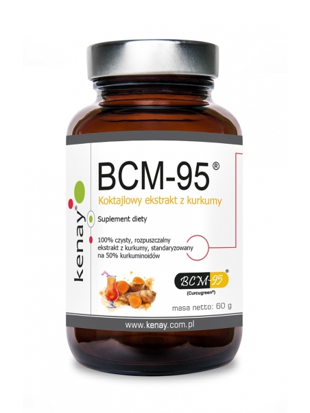 Kurkuma - rozpuszczalny ekstrakt BCM-95®  (Biocurcumin®)  (60 g) - suplement diety
