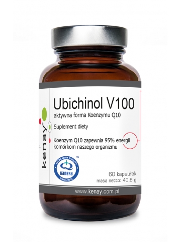 Ubichinol V100 aktywna forma Koenzymu Q10 (60 kapsułek) - suplement diety