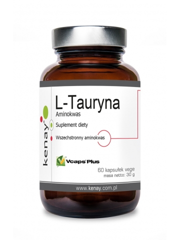L-Tauryna Aminokwas (60 kapsułek) - suplement diety