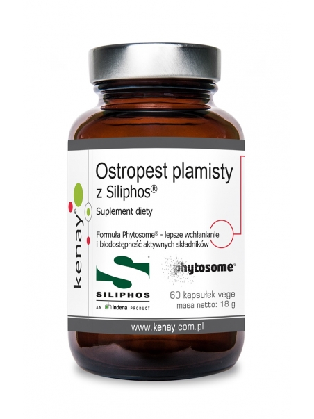 Ostropest plamisty z Siliphos® (60 kapsułek) - suplement diety
