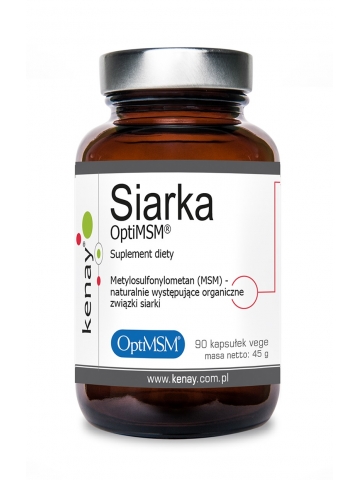 Siarka OptiMSM® (90 kapsułek) - suplement diety