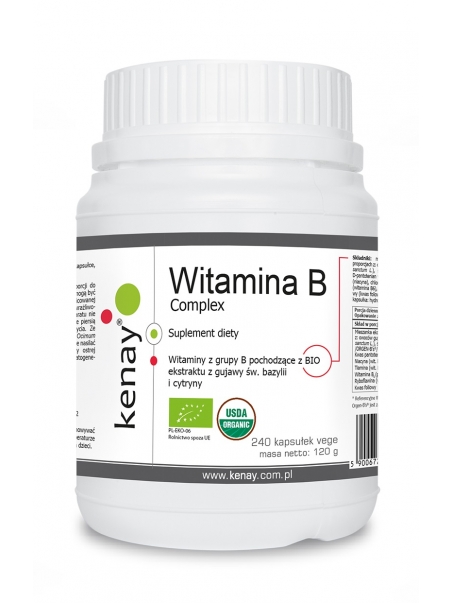 Witamina B complex BIO (240 kapsułek) - suplement diety