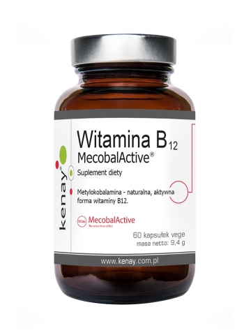 Witamina B12 (metylokobalamina) MecobalActive® (60 kapsułek) - suplement diety
