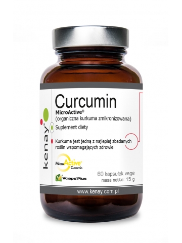Kurkuma zmikronizowana - MicroActive® Curcumin (60 kapsułek) - suplement diety