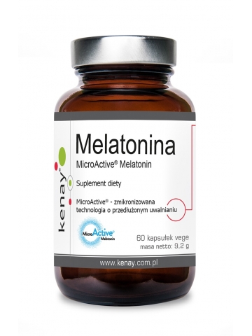 Melatonina  MicroActive® Melatonin (60 kapsułek) - suplement diety
