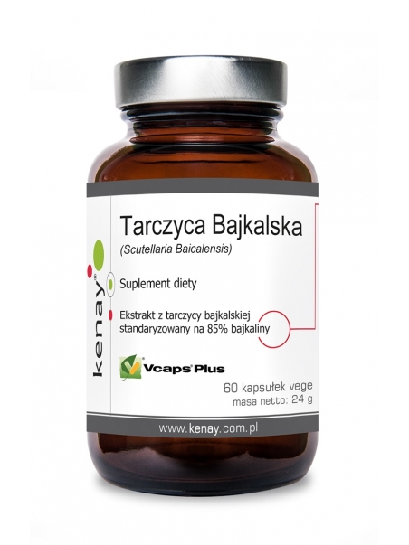 Tarczyca Bajkalska (Scutellaria Baicalensis)  (60 kapsułek) - suplement diety