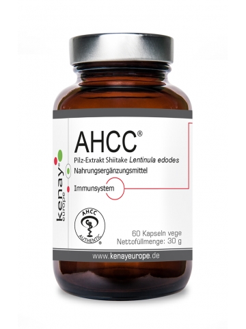 AHCC® Grzyb shitake Lentinula edodes (60 kapsułek) - suplement diety
