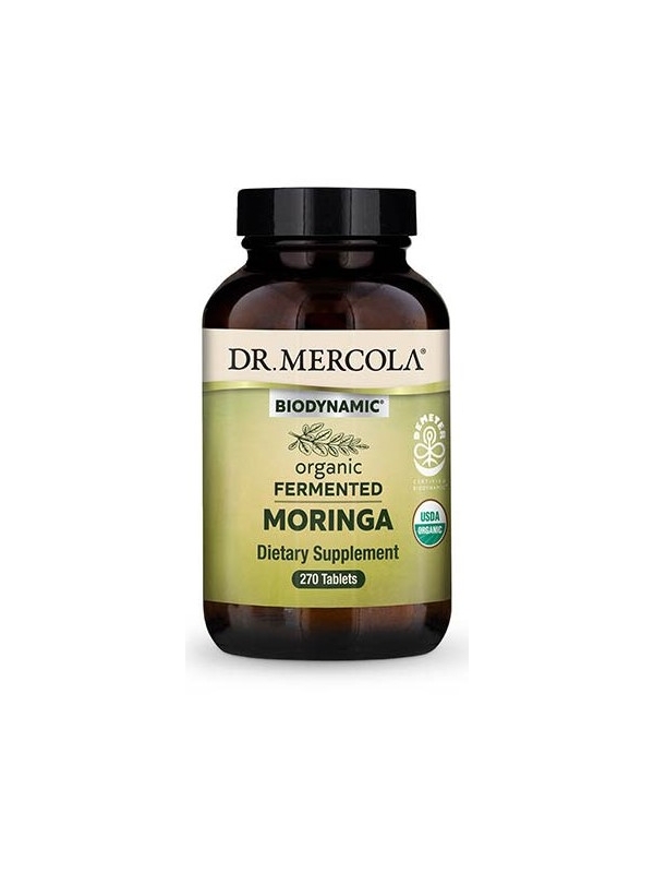 MORINGA - Biodynamic® organiczne fermentowane liście drzewa chrzanowego (DR. MERCOLA®)