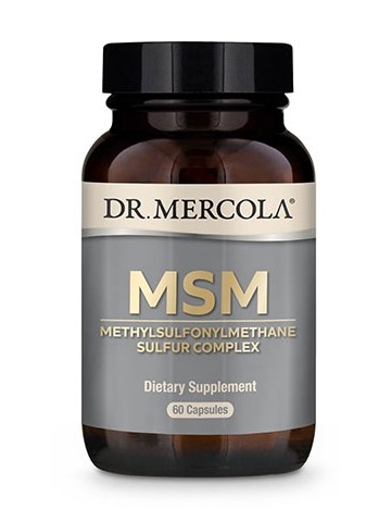 Siarka - MSM Sulfur Complex  (dr Mercola) (60 kapsułek) - suplementy diety