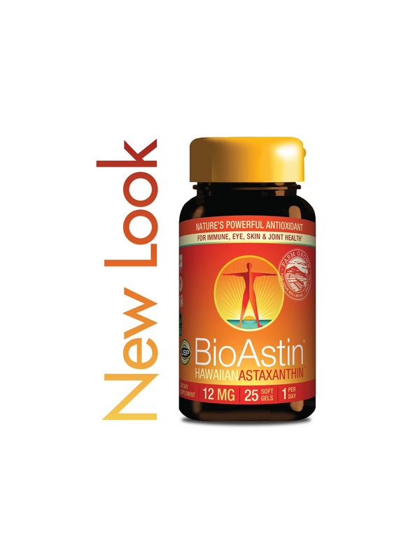 BioAstin® Astaksantyna 12 mg  (25 kapsułek) - suplement diety
