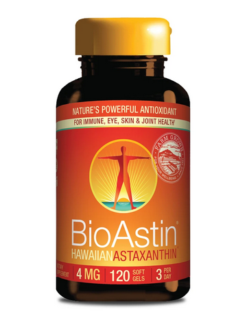 BioAstin® Astaksantyna 4 mg  (120 kapsułek) - suplement diety