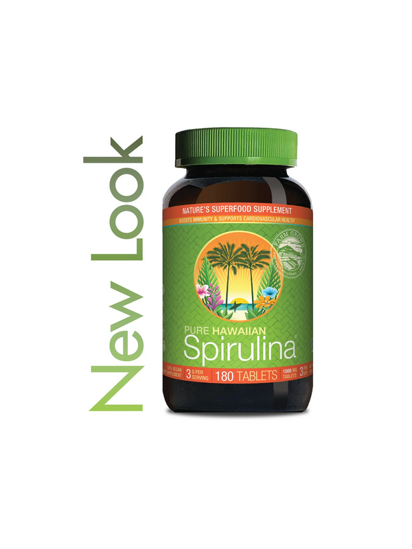 Spirulina Pacifica® hawajska 1000 mg (180 tabletek) - suplement diety