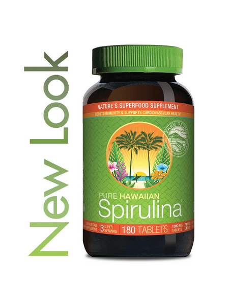 Spirulina Pacifica® hawajska 1000 mg (180 tabletek) - suplement diety