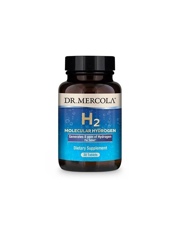 H2 Molecular hydrogen (DR. MERCOLA®) (30 tabletek) – suplement diety