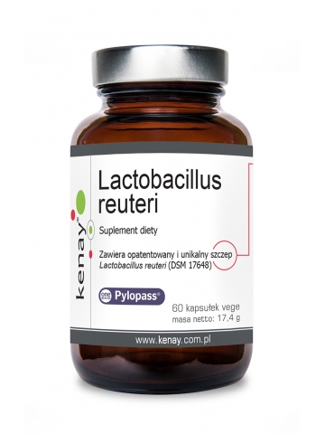 Lactobacillus reuteri Pylopass® (60 kapsułek vege) - suplement diety