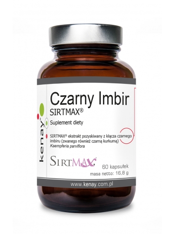 CZARNY IMBIR  SIRTMAX® (60 kapsułek) - suplement diety