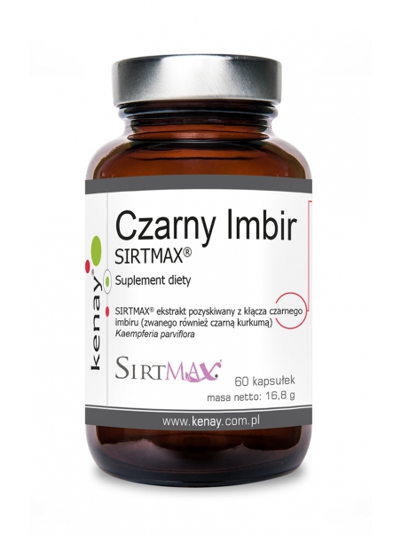 CZARNY IMBIR  SIRTMAX® (60 kapsułek) - suplement diety