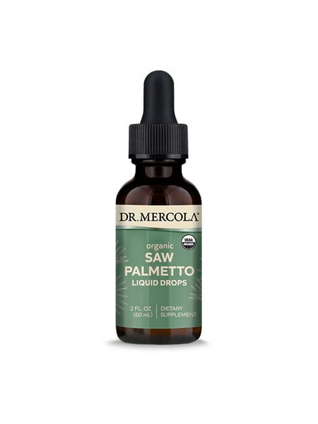 Organic SAW PALMETTO Liquid Drops (dr Mercola) (60 ml) - suplement diety