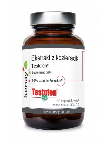 Ekstrakt z kozieradki Testofen® (60 kapsułek) - suplement diety