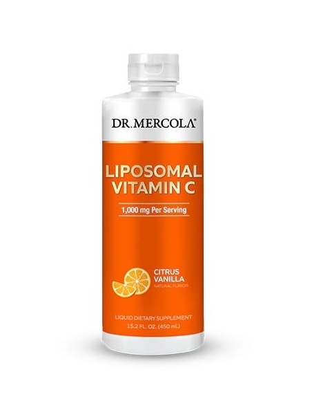 Liposomalna WITAMINA C w płynie (dr Mercola) (450 ml) - suplement diety