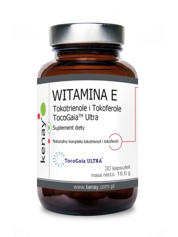 WITAMINA E Tokotrienole i Tokoferole TocoGaia™ Ultra /poprzednia nazwa EVNOL SUPRABIO™/(30 kapsułek) - suplement diety