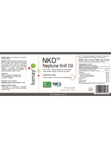 Olej z kryla NKO (300 kapsułek) - ochrona dla całej Rodziny! - suplement diety