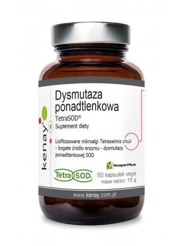 Dysmutaza ponadtlenkowa TetraSOD® (60 kapsułek) - suplement diety