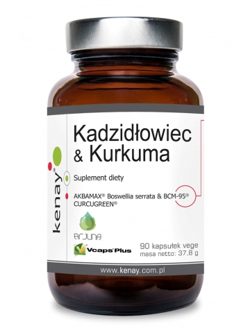 Kadzidłowiec + Kurkuma (AKBAMAX® + BCM-95®) (90 kapsułek) - suplement diety