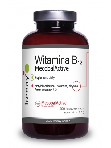 Witamina B12 (metylokobalamina) MecobalActive® (300 kapsułek) - suplement diety