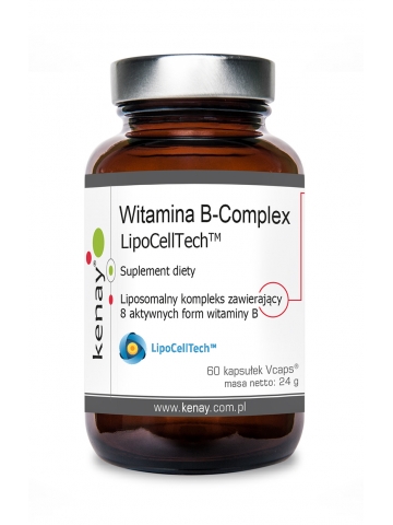 Witamina B Complex LipoCellTech™ (B Kompleks) (60 kapsułek) - suplement diety