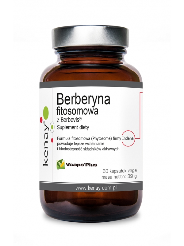Berberyna fitosomowa z Berbevis® (60 kapsułek) - suplement diety