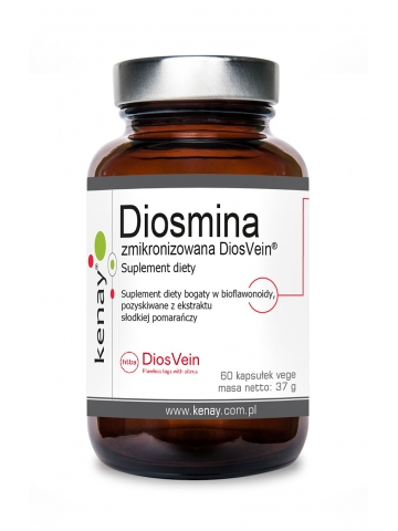 Diosmina zmikronizowana DiosVein® (60 kapsułek) - suplement diety