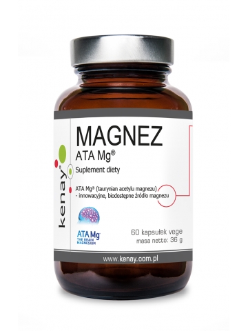 MAGNEZ ATA Mg® (60 kapsułek vege Vcaps®) - suplement diety