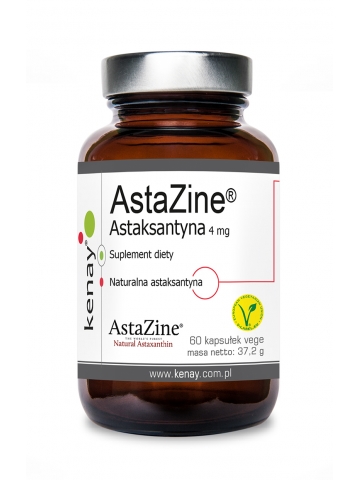 AstaZine® Astaksantyna 4 mg (60 kapsułek) - suplement diety