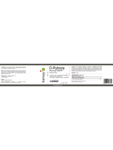 D-Ryboza Bioenergy RIBOSE (150 g) - suplement diety