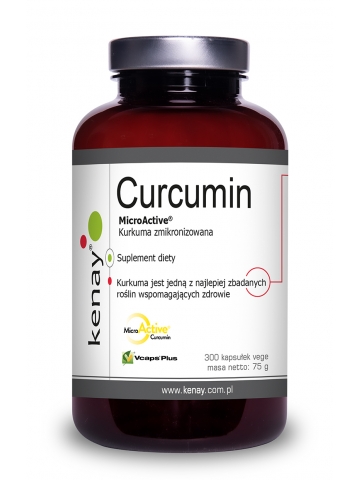 Kurkuma zmikronizowana - MicroActive Curcumin (300 kapsułek) - suplement diety