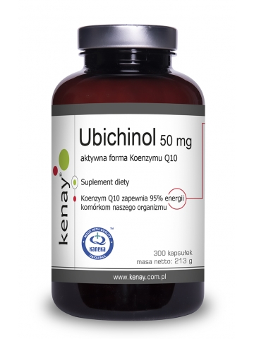 Ubichinol - Koenzym Q10 50 mg (300 kapsułek) - najnowsza technologia - suplement diety