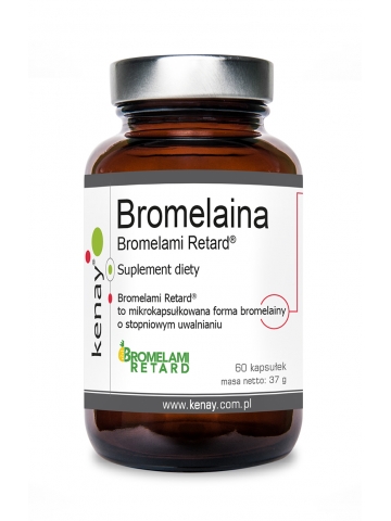 Bromelaina Bromelami Retard® (60 kapsułek) - suplement diety