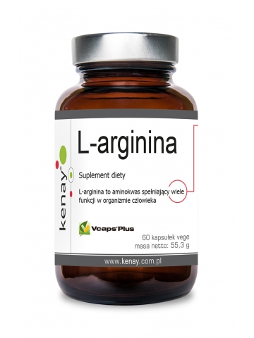L-Arginina (60 kapsułek) - suplement diety