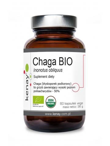 CHAGA BIO Inonotus obliquus (60 kapsułek) - suplement diety