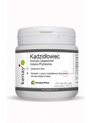 Kadzidłowiec formula Casperome® Indena Phytosome (300 kapsułek) - suplement diety